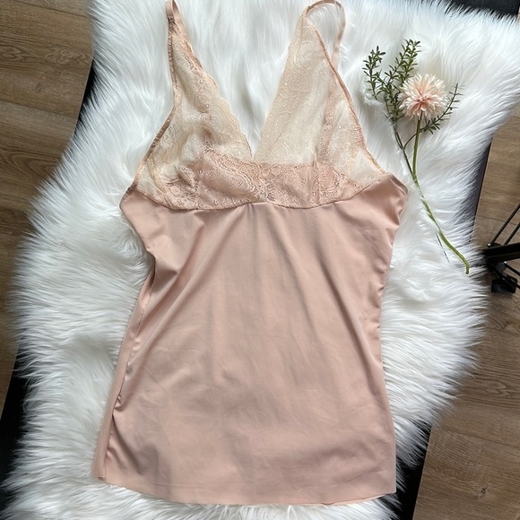 Lace cup adjustable/convertible strap shape wear top SZ 1X - Picture 1 of 8